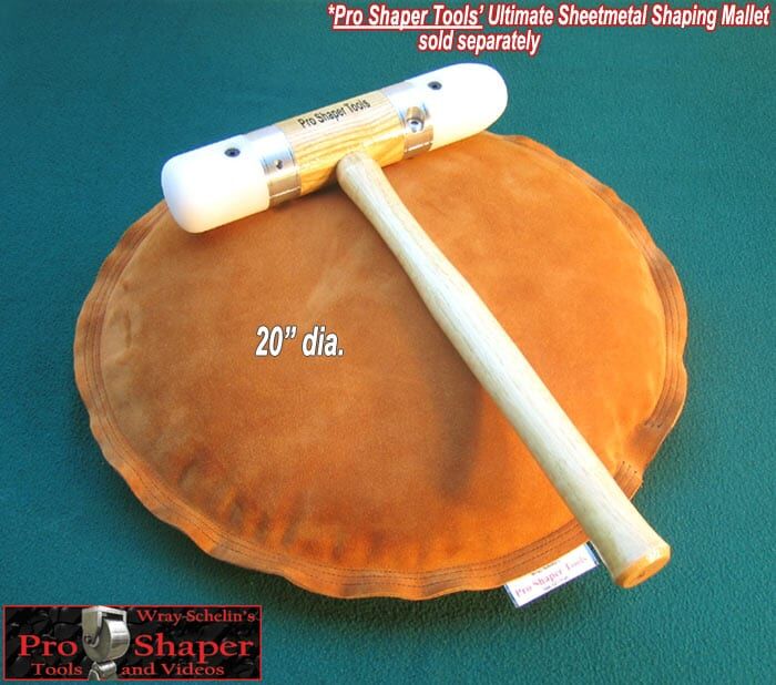 20″ SUEDE LEATHER BEATER BAG